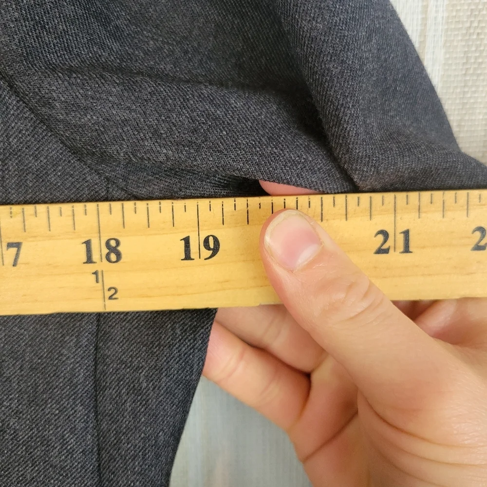 Vintage‎ Pendleton 100% Virgin Wool Blazer Suit Jacket Gray Size 10 Petite - Picture 6 of 10